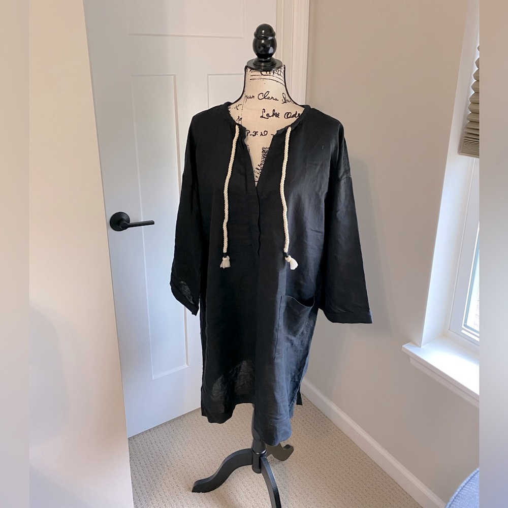 NWOT, JCrew, Linen/Cotton Swimsuit Coverup